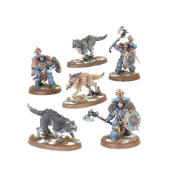 Warhammer 40k: Space Wolves - Wolf Guard Headtakers (53-29)
