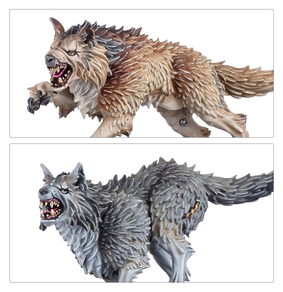 Warhammer 40k: Space Wolves - Wolf Guard Headtakers (53-29)