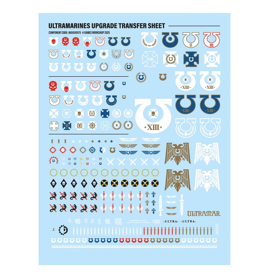 Warhammer 40k: Ultramarines - Upgrades and Transfers (55-72)