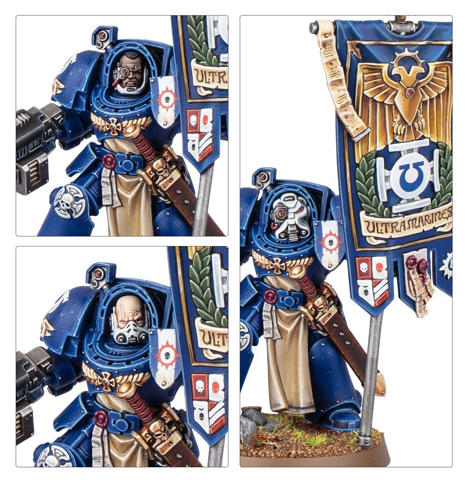 Warhammer 40k: Space Marines - Ancient in Terminator Armour (48-104)