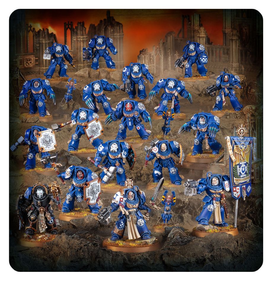 Warhammer 40k: Space Marines Battleforce - Crux Terminatus (48-103)