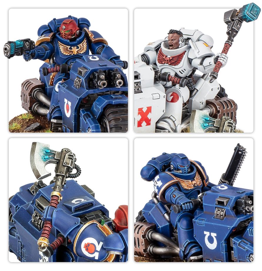 Warhammer 40k: Space Marines - Outrider Squad (48-112)