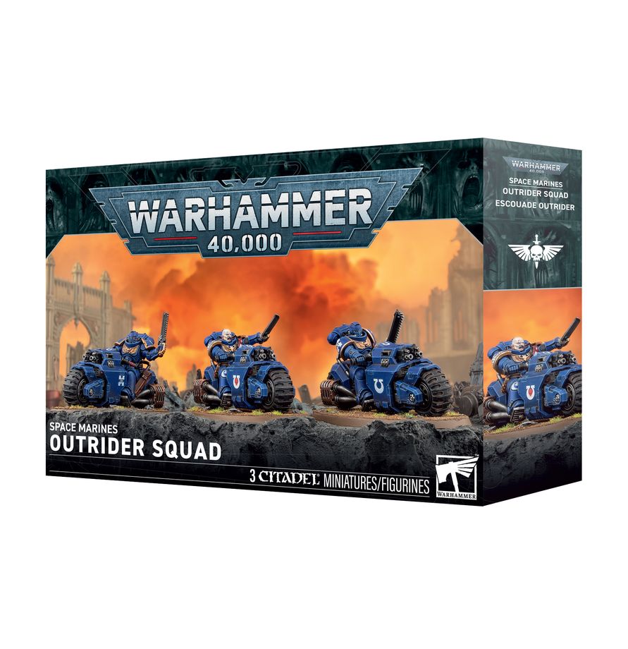 Warhammer 40k: Space Marines - Outrider Squad (48-112)