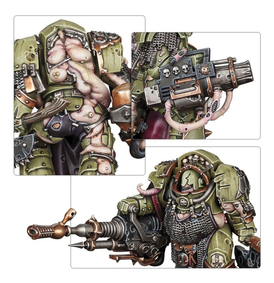 Warhammer 40k: Death Guard - Blightlord Terminators (43-51)