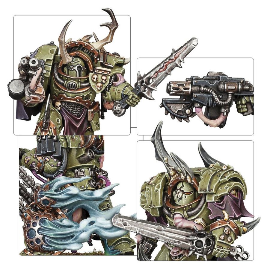 Warhammer 40k: Death Guard - Blightlord Terminators (43-51)