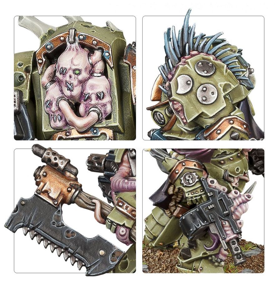 Warhammer 40k: Death Guard - Blightlord Terminators (43-51)