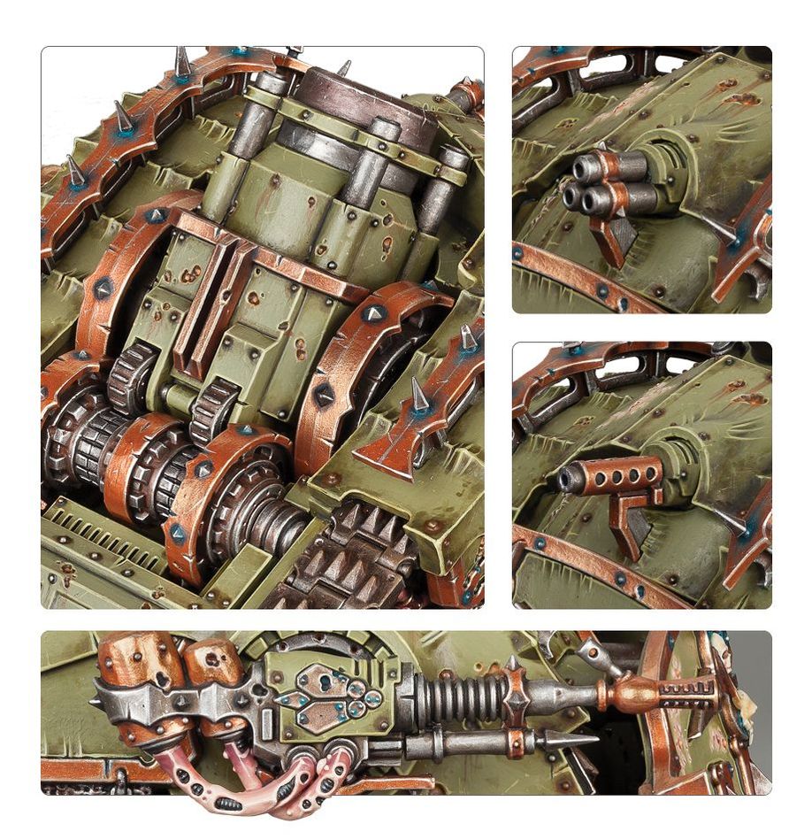 Warhammer 40k: Death Guard - Plagueburst Crawler (43-52)