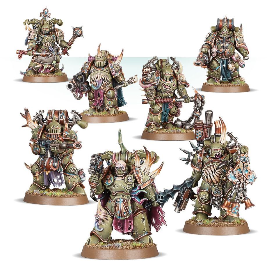 Warhammer 40k: Death Guard - Plague Marines (43-55)