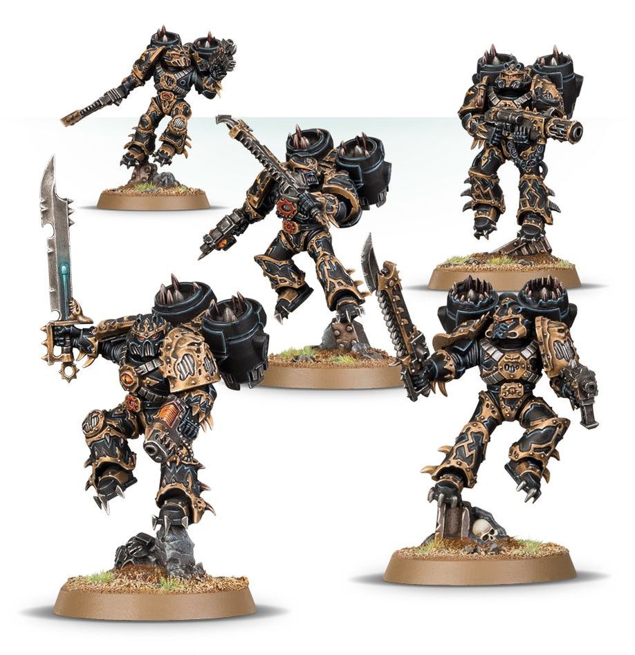 Warhammer 40K: Chaos Space Marines - Raptors (Raptors/Warp Talons) (43-13)