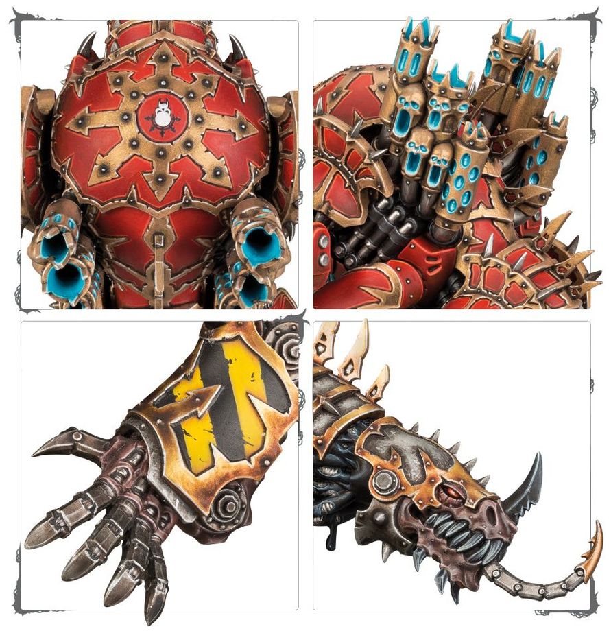 Warhammer 40k: Chaos Space Marines - Forgefiend/Maulerfiend (43-14)