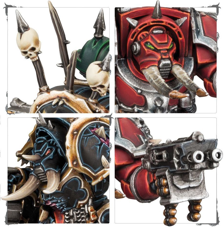 Warhammer 40k: Chaos Space Marines - Chaos Terminator Squad (43-19)
