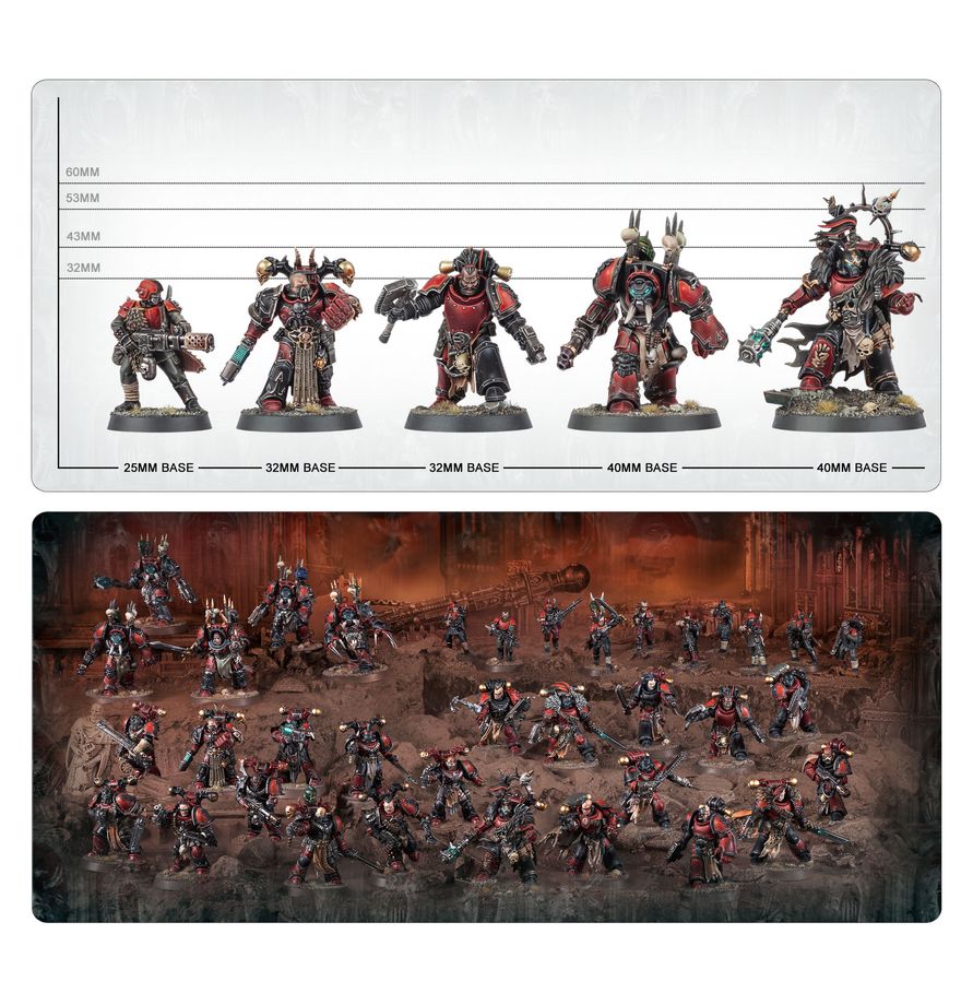 Warhammer 40k: Red Corsairs Battleforce - Lords of the Maelstrom (43-108)