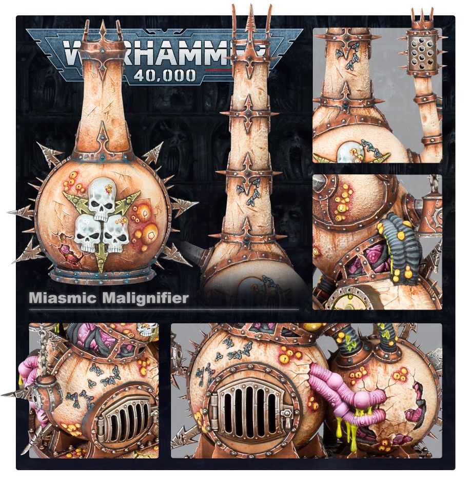 Warhammer 40k: Death Guard Miasmic Malignifier (43-78)
