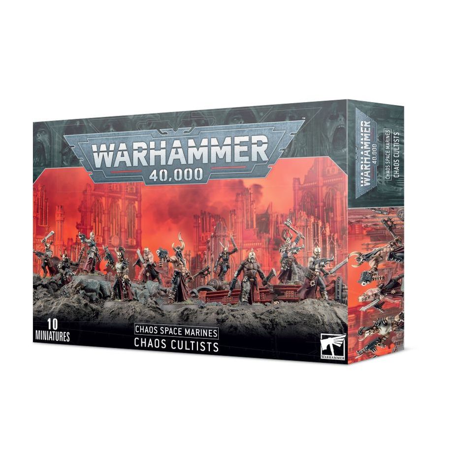 Warhammer 40k: Chaos Space Marines - Chaos Cultists (43-88)