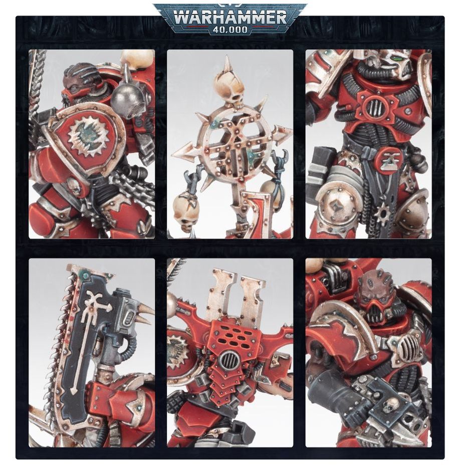 Warhammer 40k: World Eaters - Khorne Berzerkers (43-10)