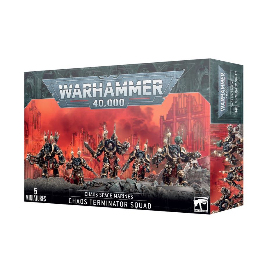 Warhammer 40k: Chaos Space Marines - Chaos Terminator Squad (43-19)