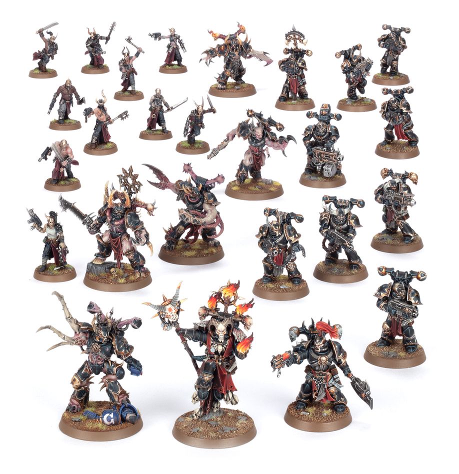 Warhammer 40k: Combat Patrol - Chaos Space Marines (43-20)(10th ed.)