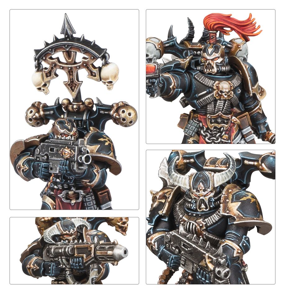 Warhammer 40k: Combat Patrol - Chaos Space Marines (43-20)(10th ed.)
