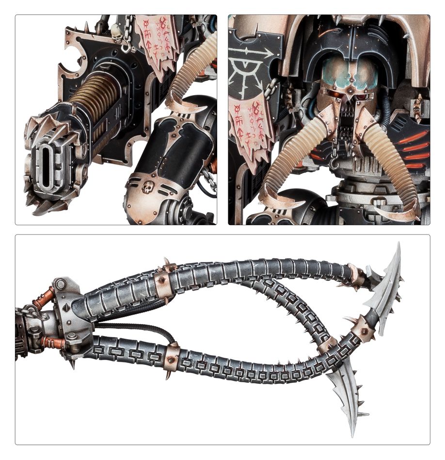 Warhammer 40k: Chaos Knights - Knight Ruinator (Ruinator/Rampager/Abominant/Desecrator) (43-102)