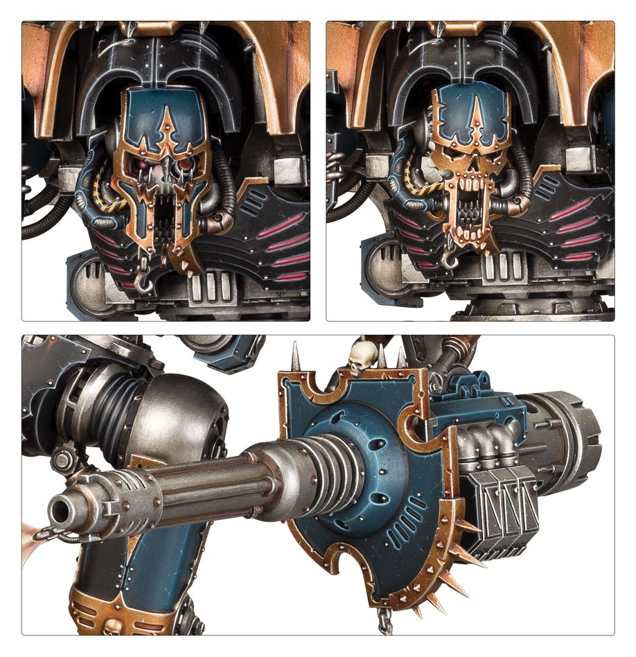 Warhammer 40k: Chaos Knights - Knight Ruinator (Ruinator/Rampager/Abominant/Desecrator) (43-102)