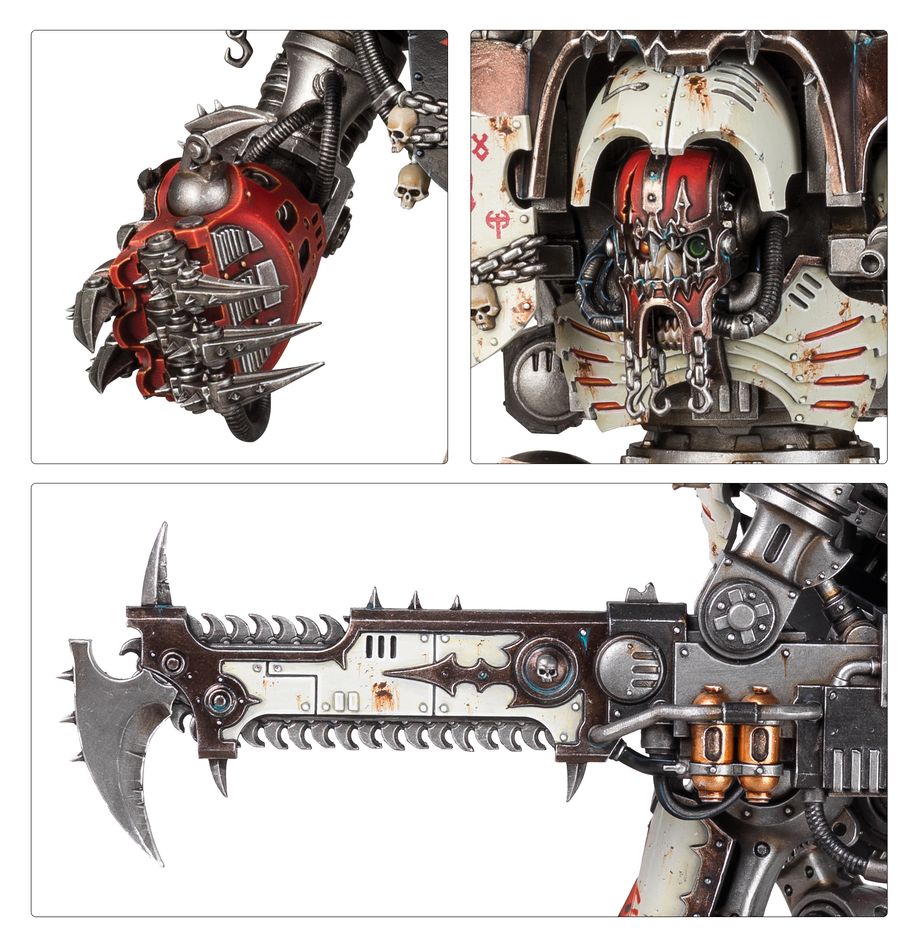 Warhammer 40k: Chaos Knights - Knight Ruinator (Ruinator/Rampager/Abominant/Desecrator) (43-102)