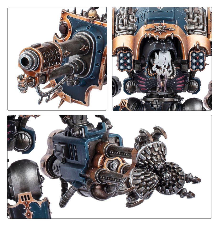 Warhammer 40k: Chaos Knights - Knight Ruinator (Ruinator/Rampager/Abominant/Desecrator) (43-102)