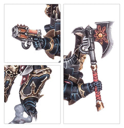 Warhammer 40k: Chaos Space Marines - Chaos Lord with Jump Pack (43-101)