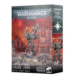 Warhammer 40k: Chaos Space Marines - Chaos Lord with Jump Pack (43-101)