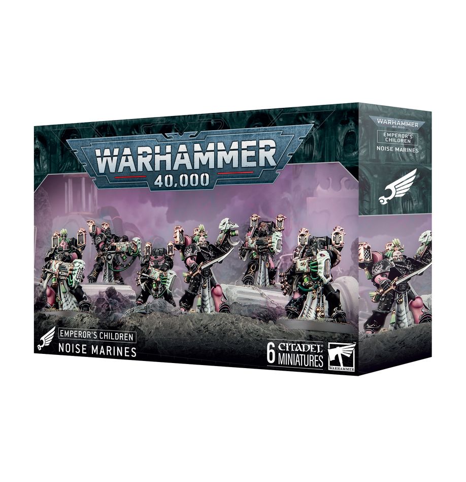 Warhammer 40k: Emperor's Children - Noise Marines (37-10)