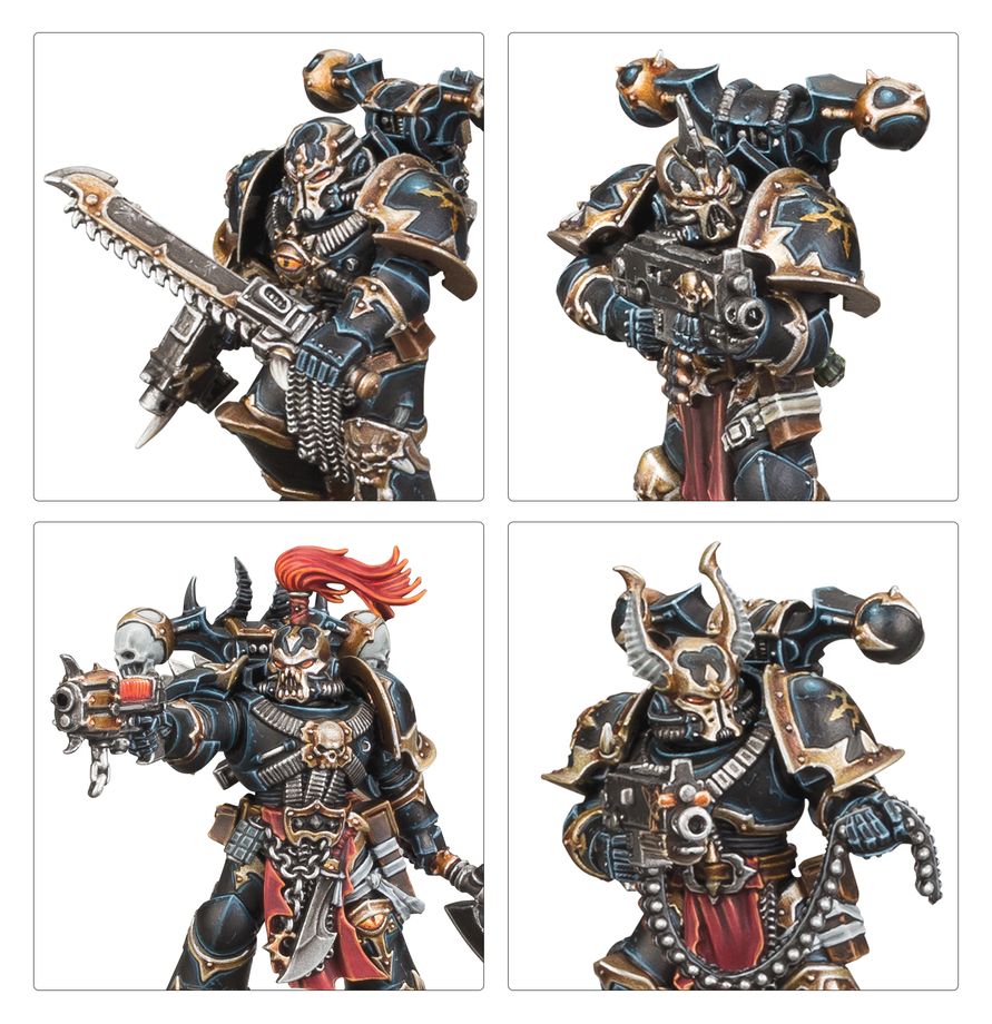 Warhammer 40k: Chaos Space Marines Battleforce - Chaos Space Marines Warband (71-44)