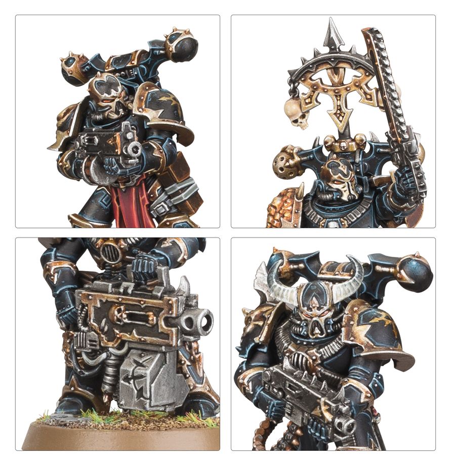Warhammer 40k: Chaos Space Marines Battleforce - Chaos Space Marines Warband (71-44)