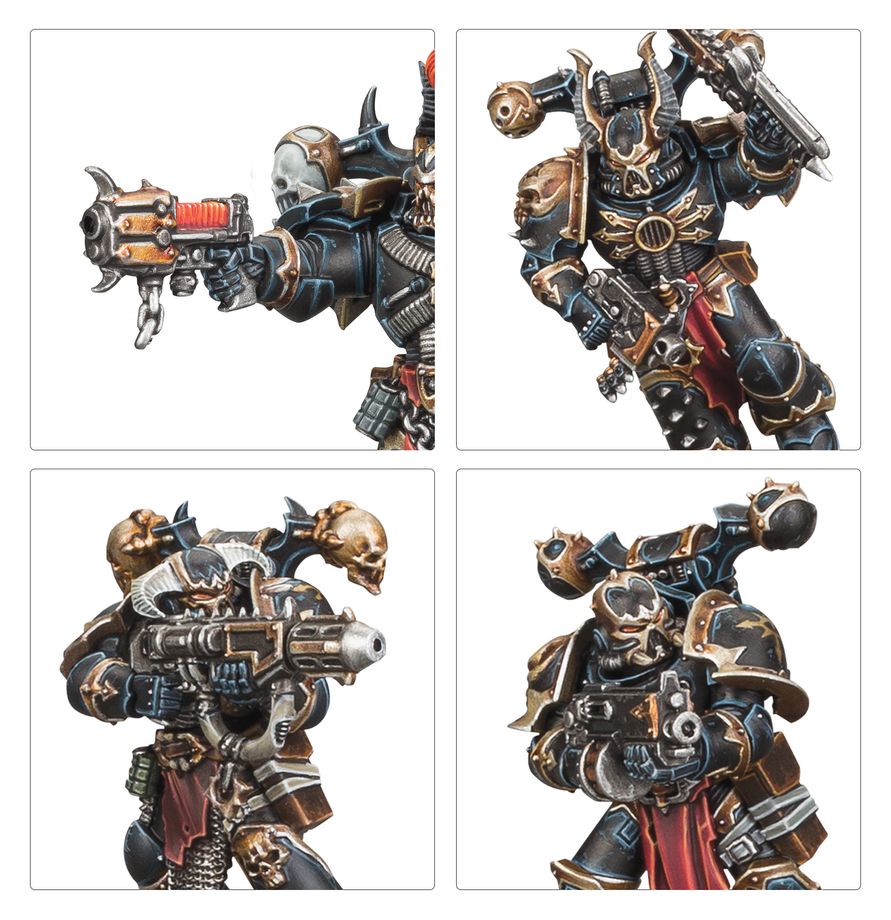 Warhammer 40k: Chaos Space Marines Battleforce - Chaos Space Marines Warband (71-44)