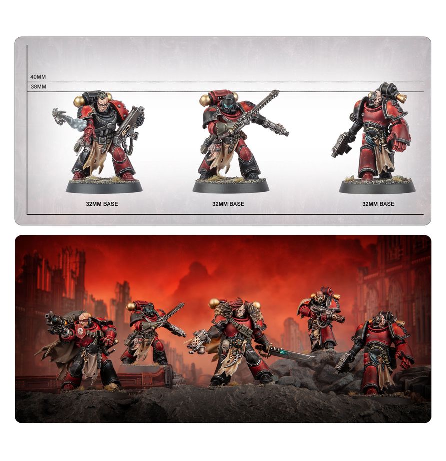 Warhammer 40k: Chaos Space Marines - Red Corsairs Raiders (43-113)