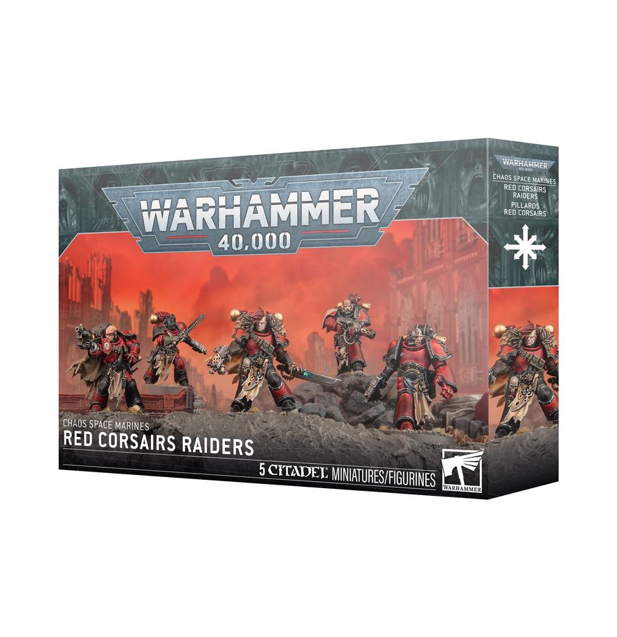 Warhammer 40k: Chaos Space Marines - Red Corsairs Raiders (43-113)