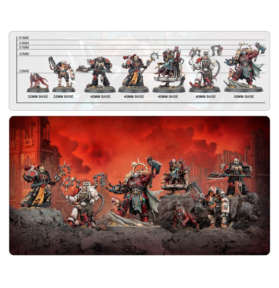 Warhammer 40k: Chaos Space Marines - Huron Blackheart and the Masters of the Maelstrom (43-110)