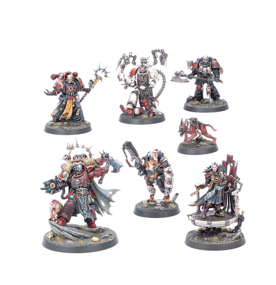 Warhammer 40k: Chaos Space Marines - Huron Blackheart and the Masters of the Maelstrom (43-110)