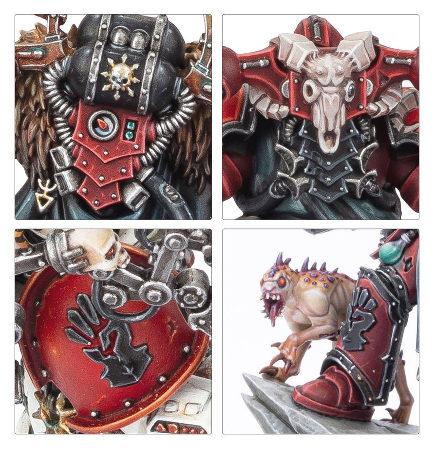 Warhammer 40k: Chaos Space Marines - Huron Blackheart and the Masters of the Maelstrom (43-110)
