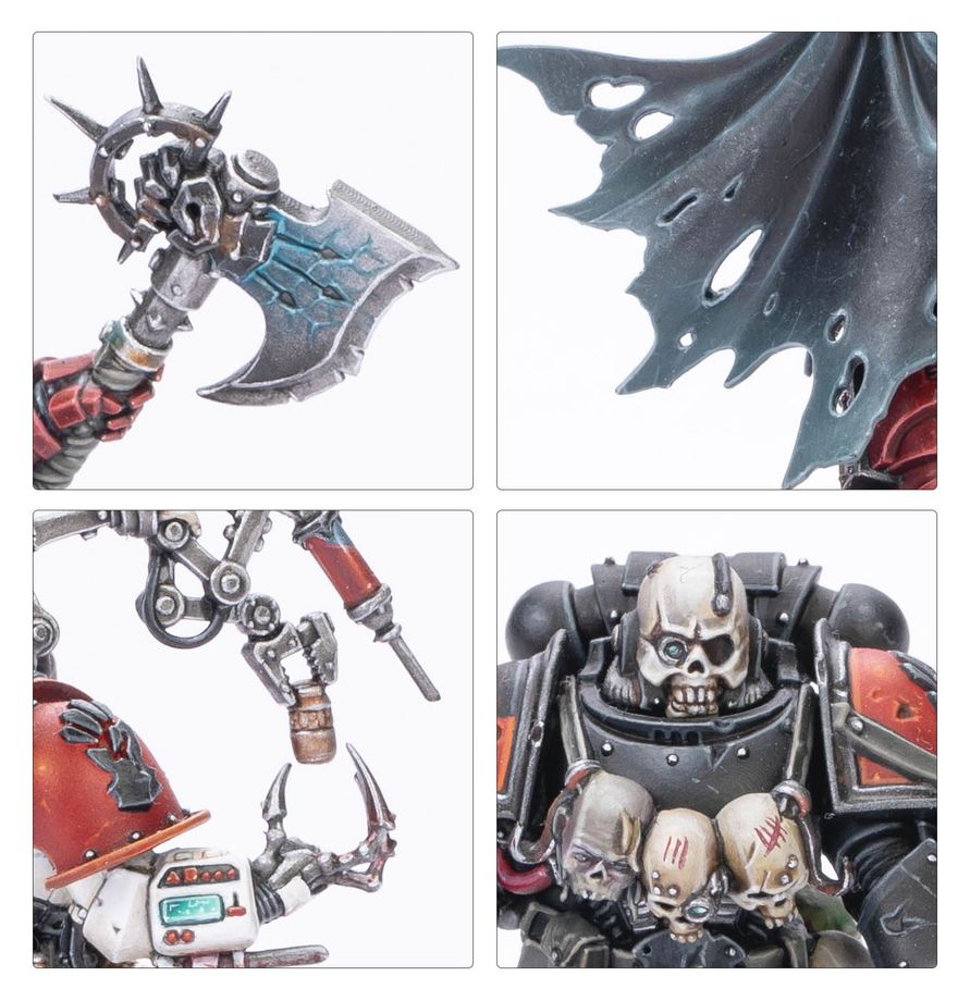 Warhammer 40k: Chaos Space Marines - Huron Blackheart and the Masters of the Maelstrom (43-110)