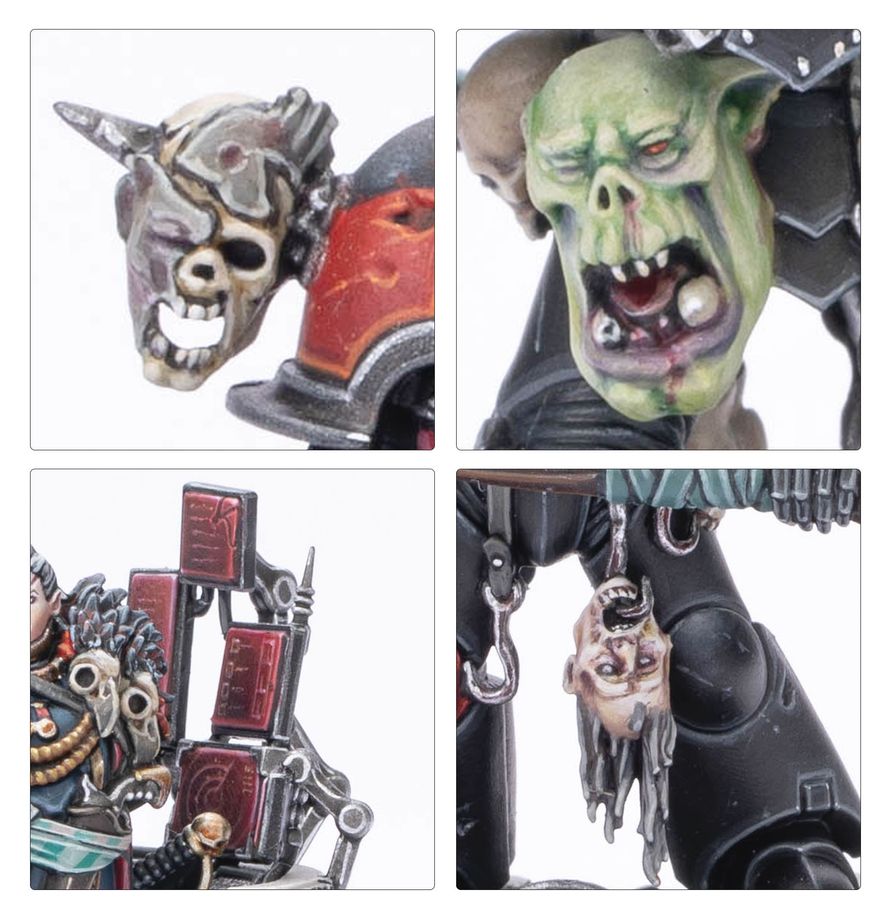 Warhammer 40k: Chaos Space Marines - Huron Blackheart and the Masters of the Maelstrom (43-110)