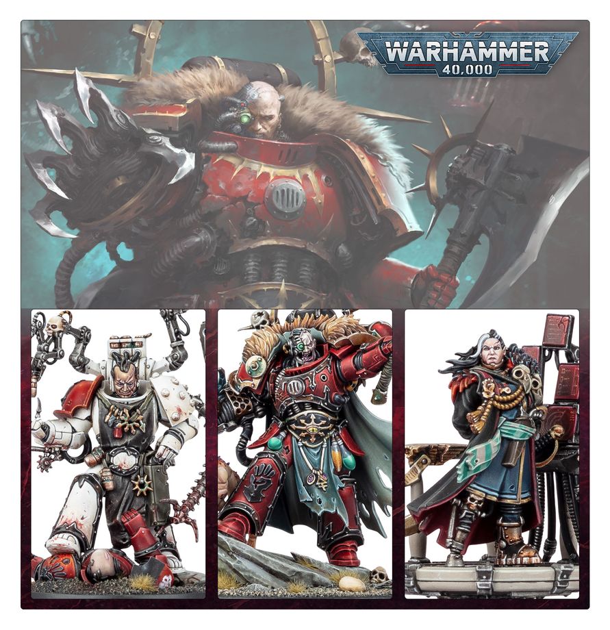 Warhammer 40k: Chaos Space Marines - Huron Blackheart and the Masters of the Maelstrom (43-110)