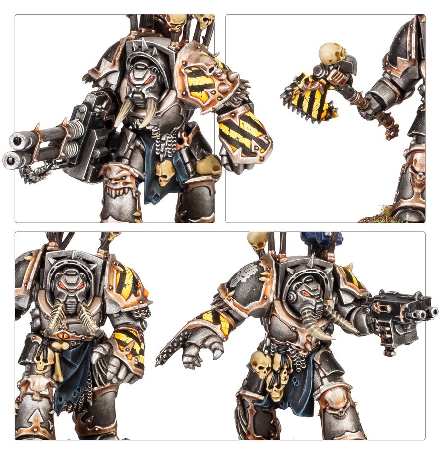 Warhammer 40K: Chaos Space Marines Combat Patrol - Iron Warriors (73-434)