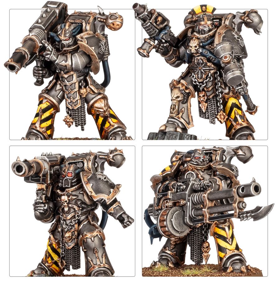 Warhammer 40K: Chaos Space Marines Combat Patrol - Iron Warriors (73-434)