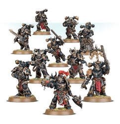 Warhammer 40k: Chaos Space Marines Battleforce - Hellforged Band (71-43)