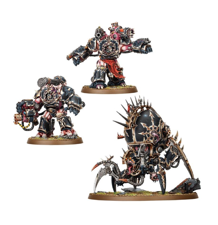 Warhammer 40k: Chaos Space Marines Battleforce - Hellforged Band (71-43)