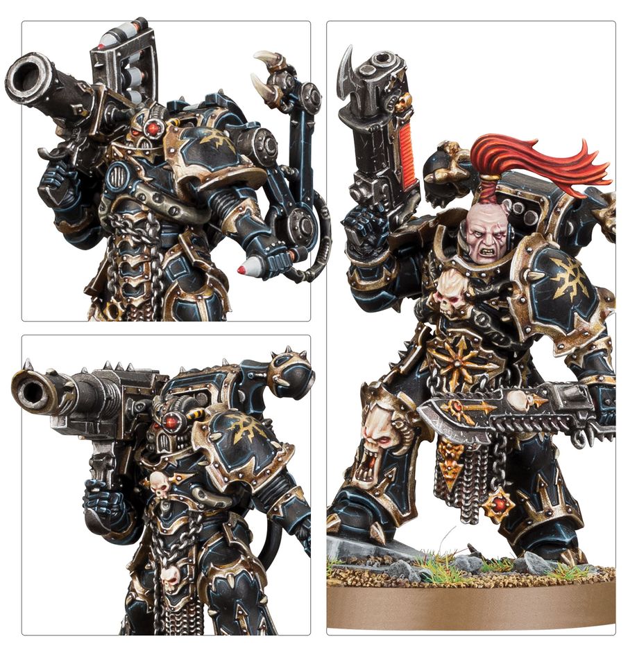 Warhammer 40k: Chaos Space Marines Battleforce - Hellforged Band (71-43)