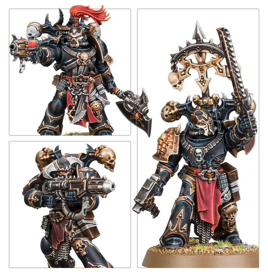 Warhammer 40k: Chaos Space Marines Battleforce - Hellforged Band (71-43)