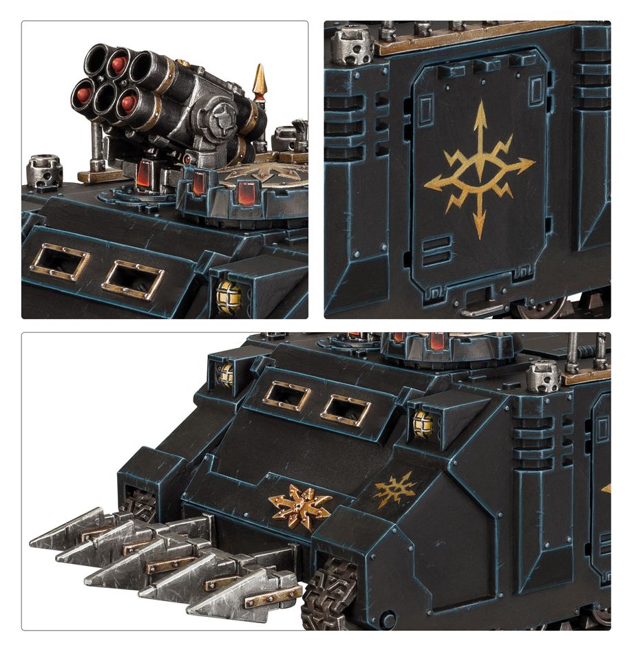 Warhammer 40k: Chaos Space Marines Battleforce - Hellforged Band (71-43)