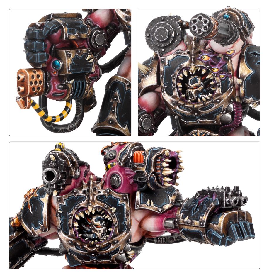 Warhammer 40k: Chaos Space Marines Battleforce - Hellforged Band (71-43)