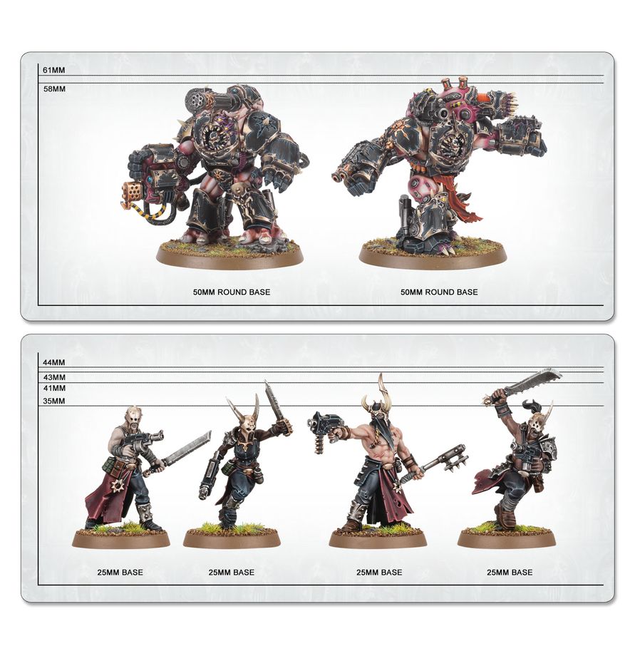 Warhammer 40k: Chaos Space Marines Battleforce - Chaos Space Marines Warband (71-44)