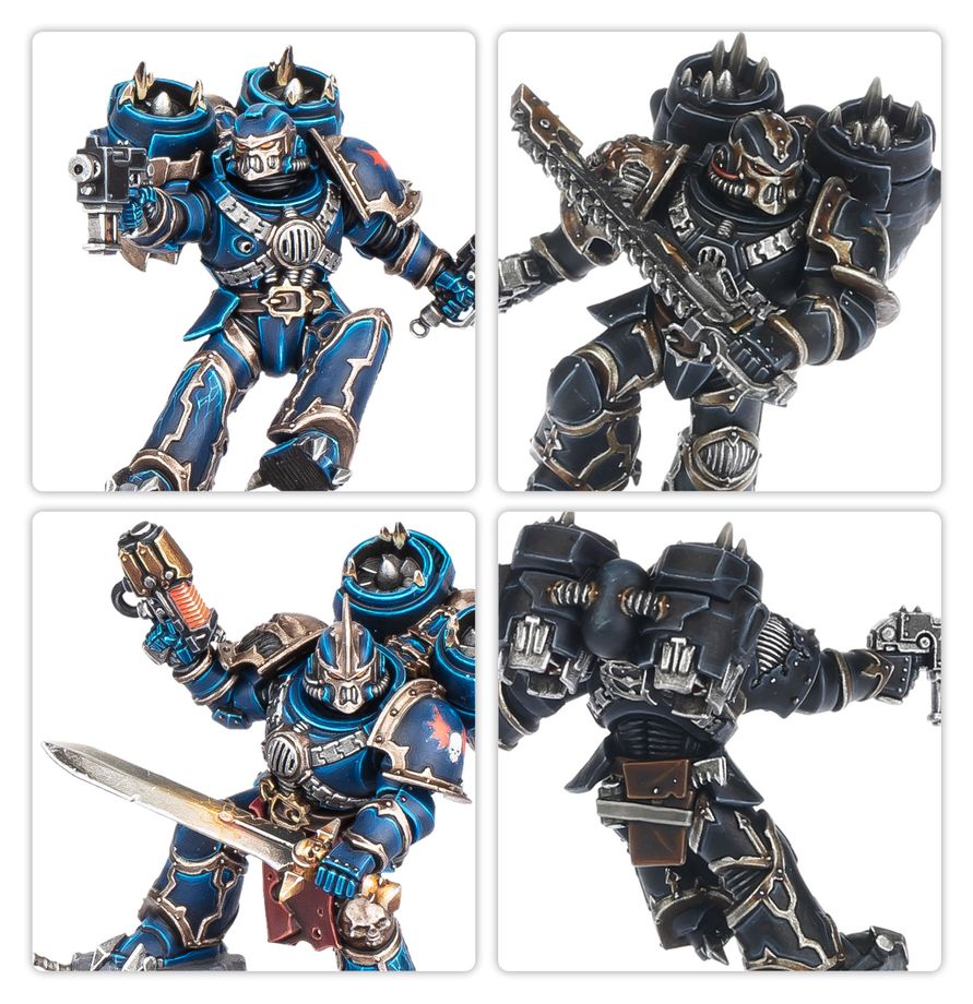 Warhammer 40k: Chaos Space Marines - Raptors / Warp Talons (43-13)